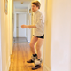 Illustration for article titled Report: Average American Walks Less Than One Mile Each Year With Pants Around Anklesem/em